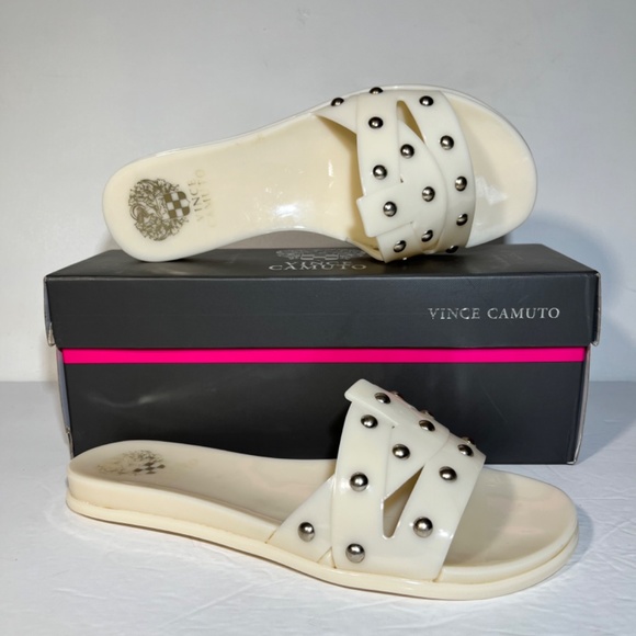Vince Camuto Emelon Jelly Slide Sandals - Picture 4 of 6